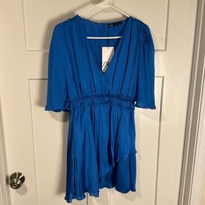 NWT Pretty Blue Romper Size Small